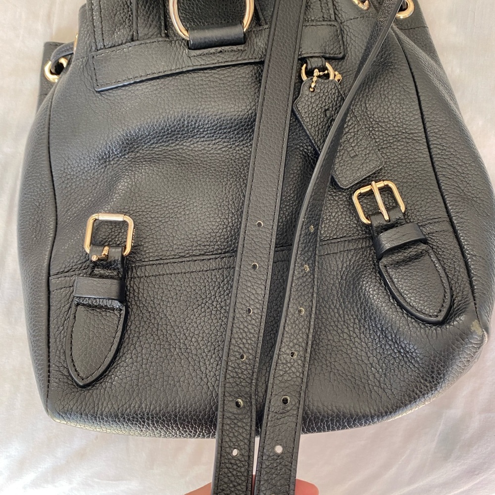 Coach Mini Turnlock Rucksack Backpack - Picture 8 of 17